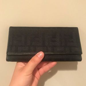 Vintage FENDI Wallet + checkbook cover